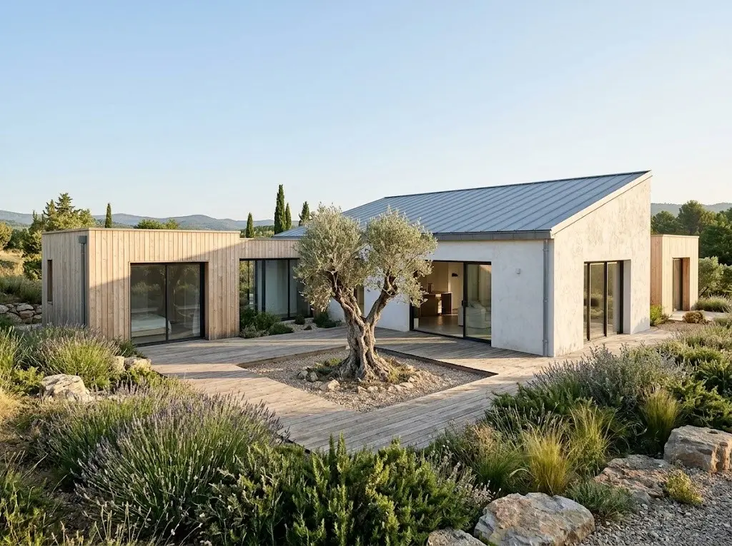 Maison à patio